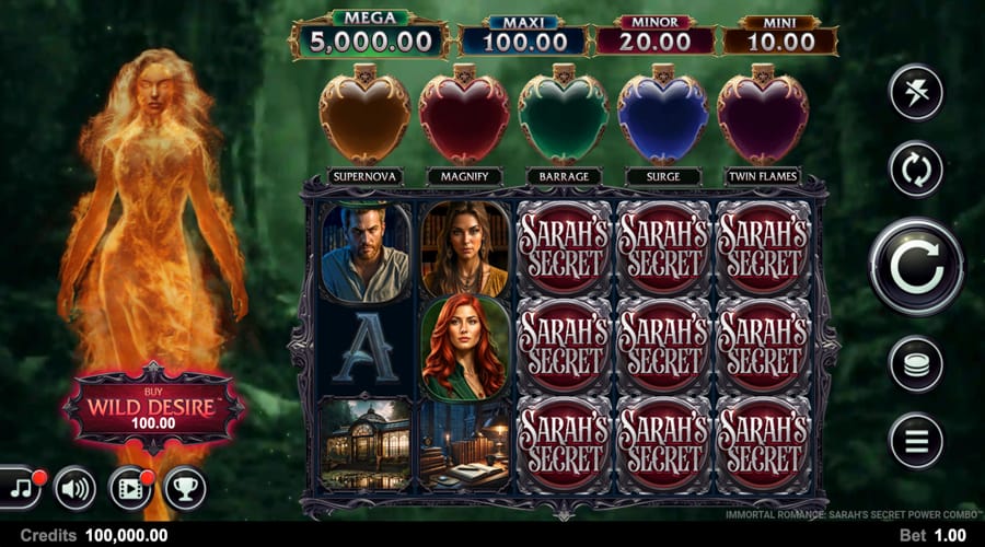 Immortal Romance Sarah's Secret