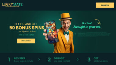 LuckyMate Bonus Code UK