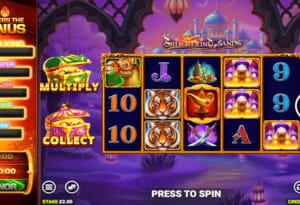 Shimmering Sands slot game demo - Blueprint