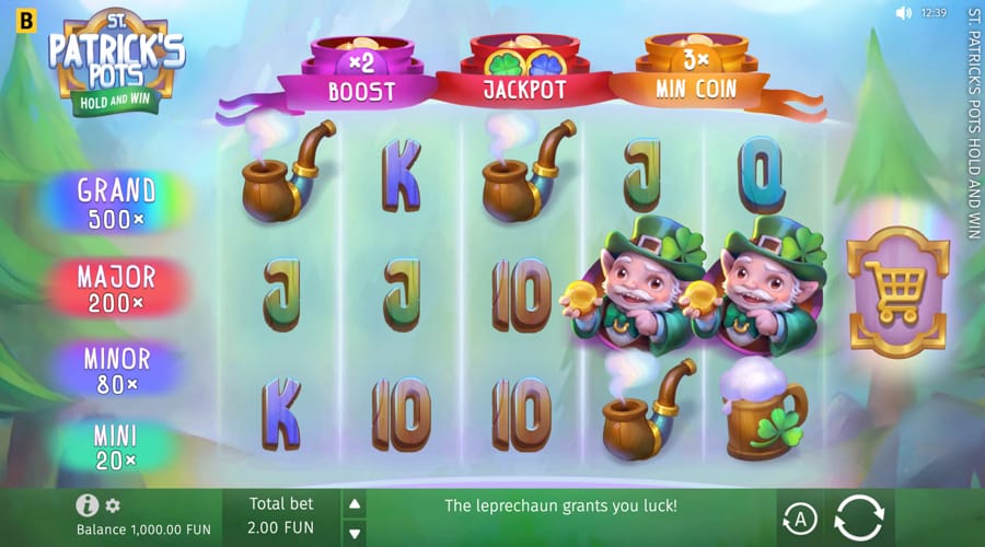 St. Patrick's Pots