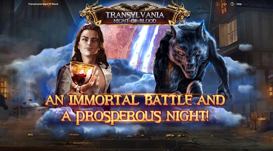Transylvania Night of Blood slot features