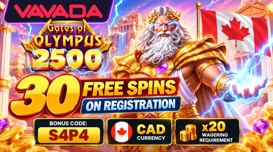 Vavada - no deposit bonus - CAD currency